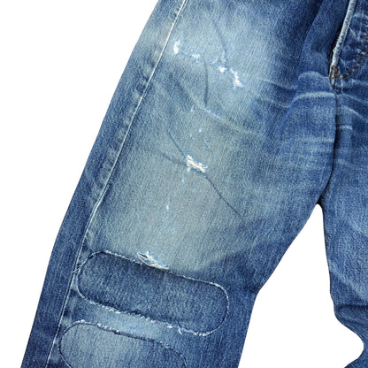 Vintage Levi's 501 Patchwork Jeans  - M