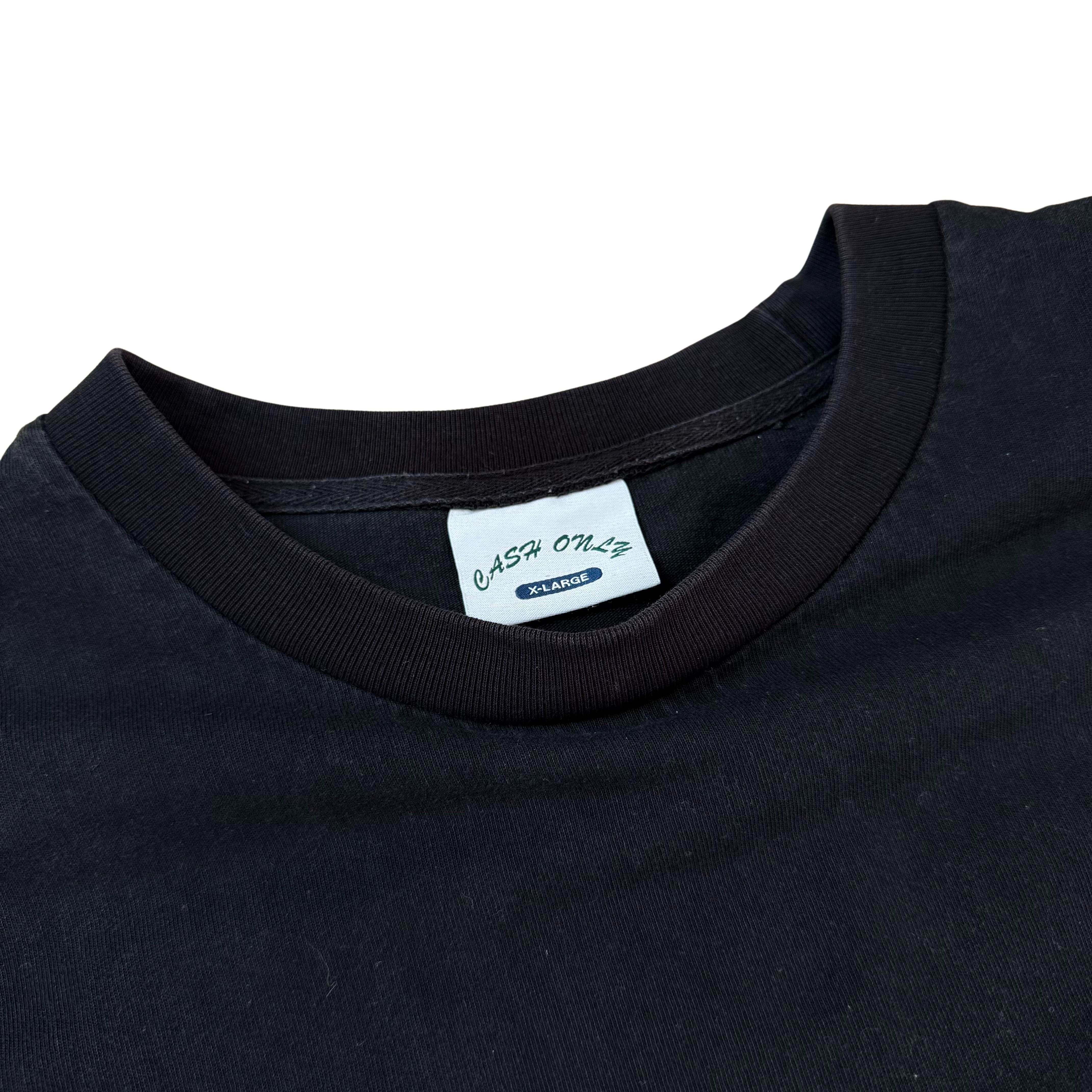 Vintage Cash Only Skate Brand T-Shirt  - XL