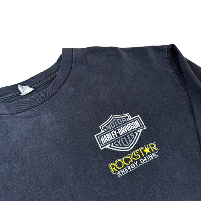 Vintage Harley Davidson Longsleeve 100 Years Rockstar Energy  - XL