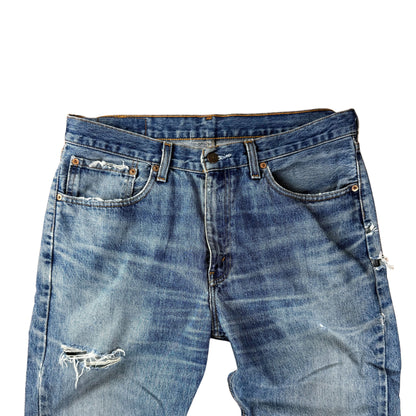 Vintage Levi's 571 Washed Jeans  - L