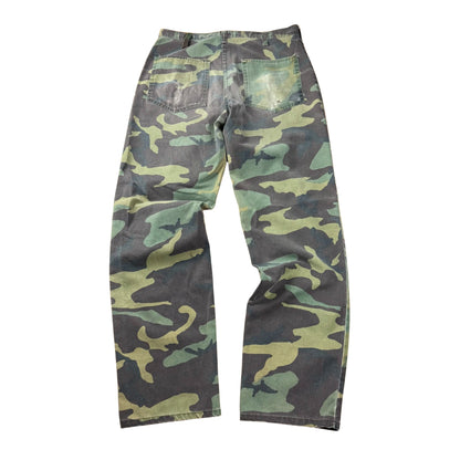 Vintage Washed US Army Camo Hose  - M