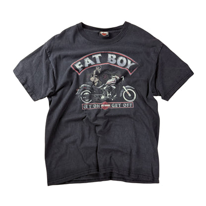 Vintage Harley Davidson Fat Boy T-Shirt  - L