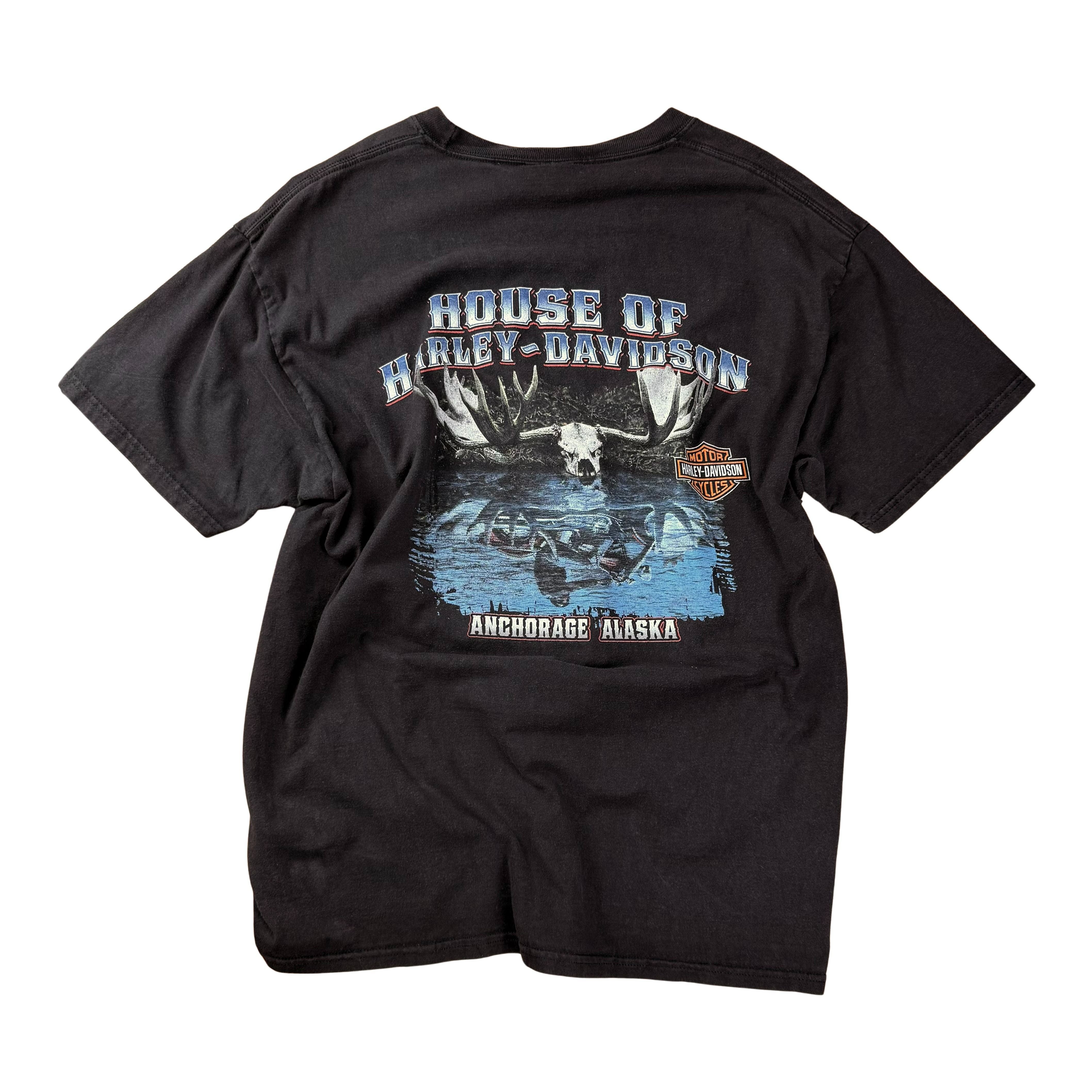 Vintage Harley Davidson Fat Boy T-Shirt  - L