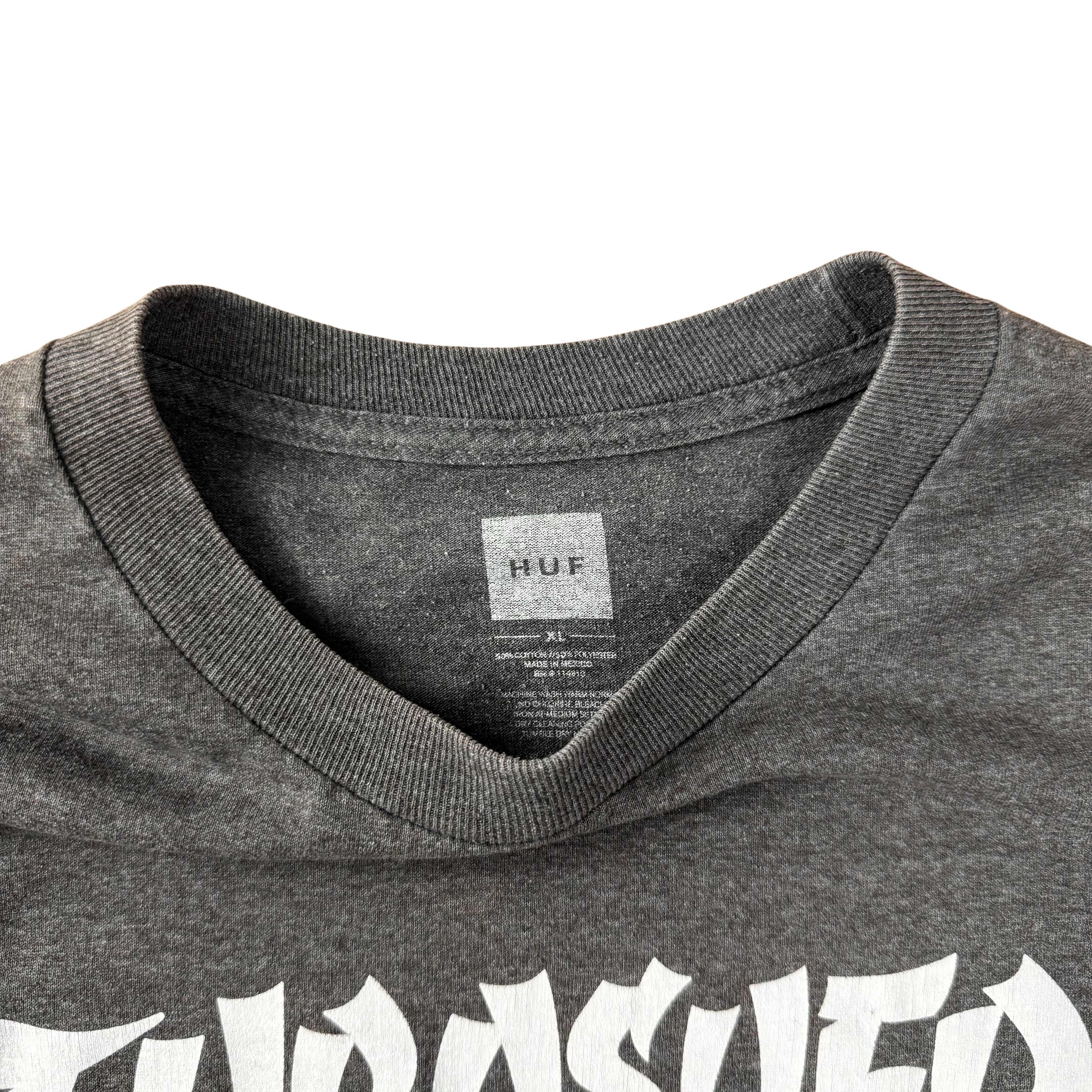Vintage Tasher x Huf T-Shirt  - XL