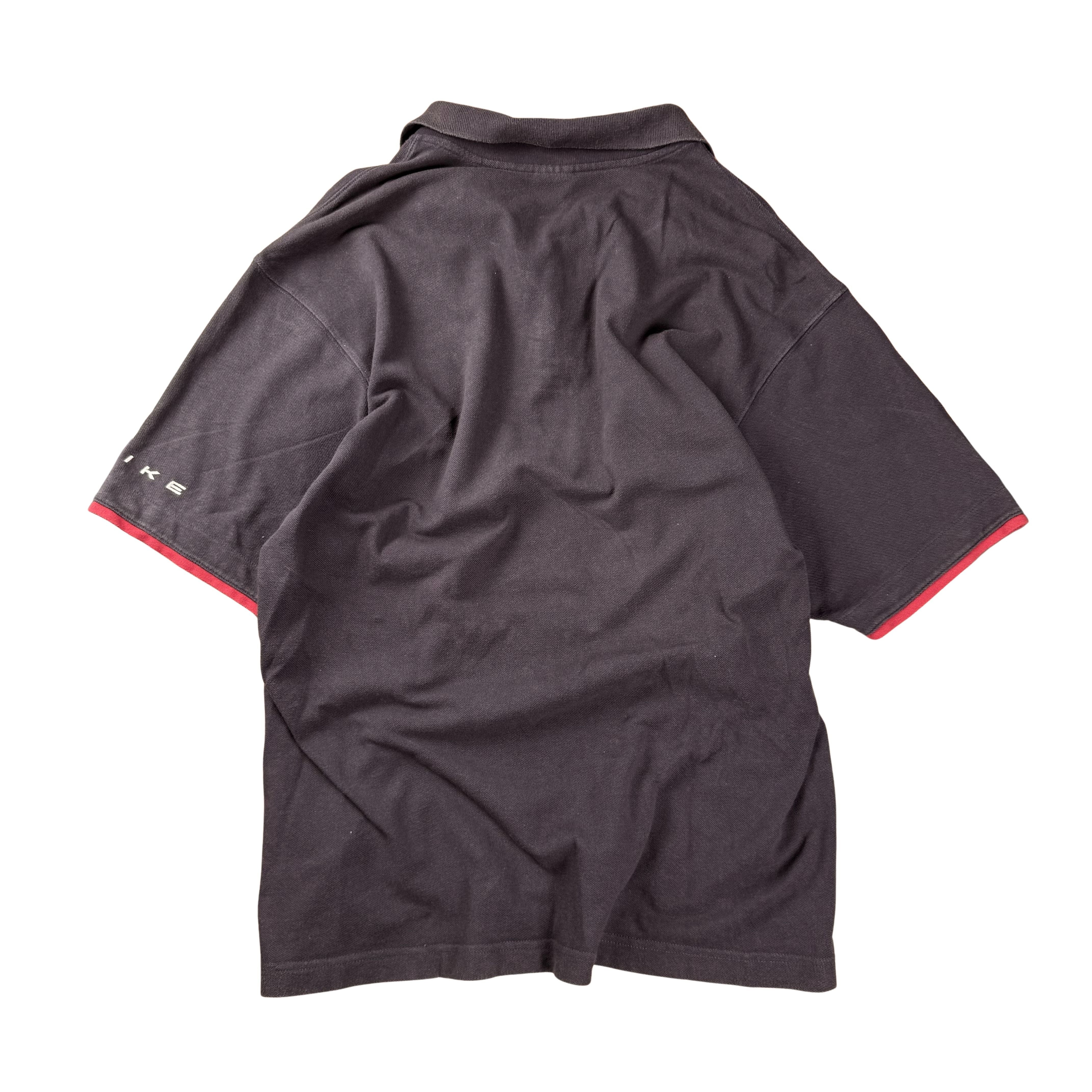 Vintage Y2K Nike Poloshirt Washed  - L