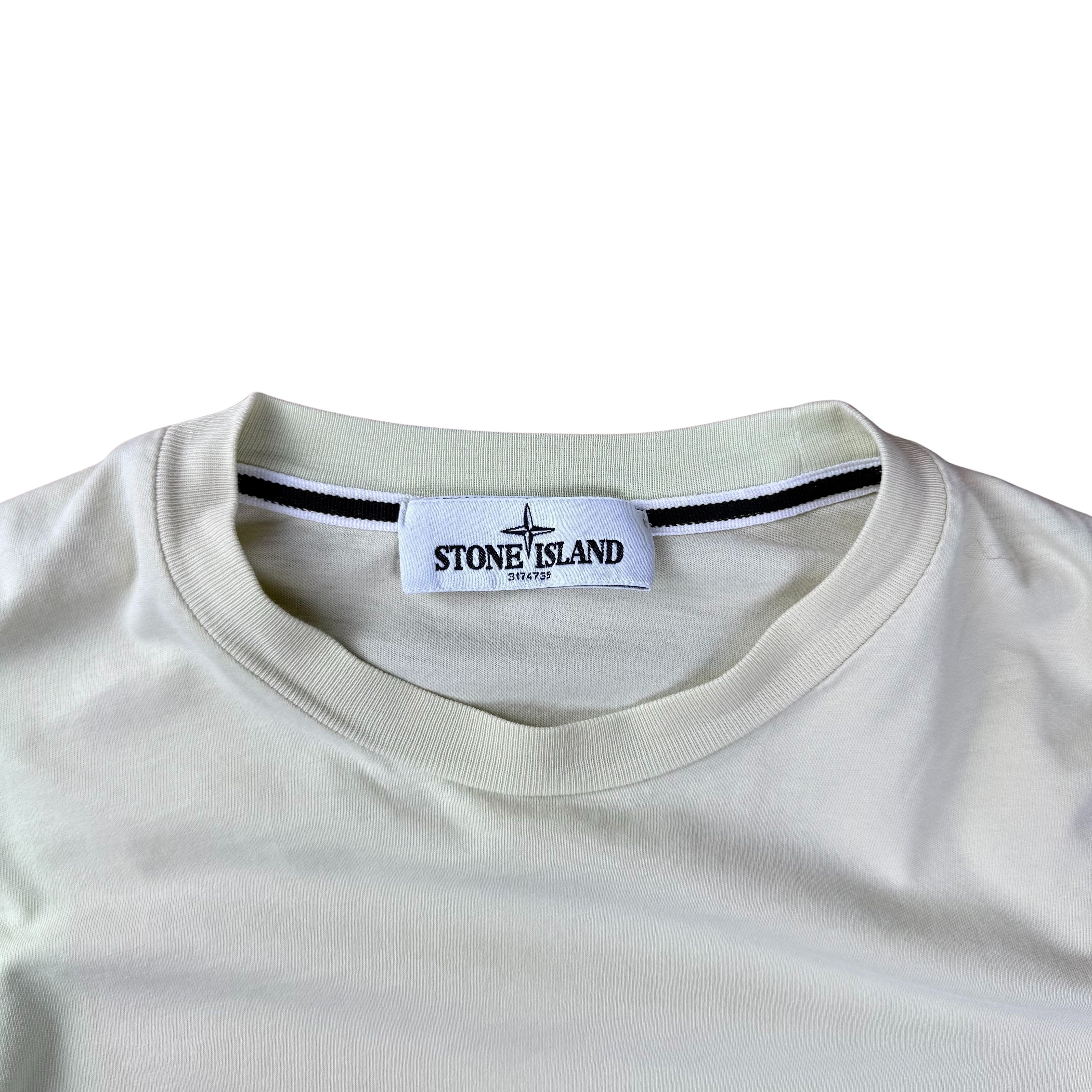 Vintage Sunfaded Stone Islandd T-Shirt  - M
