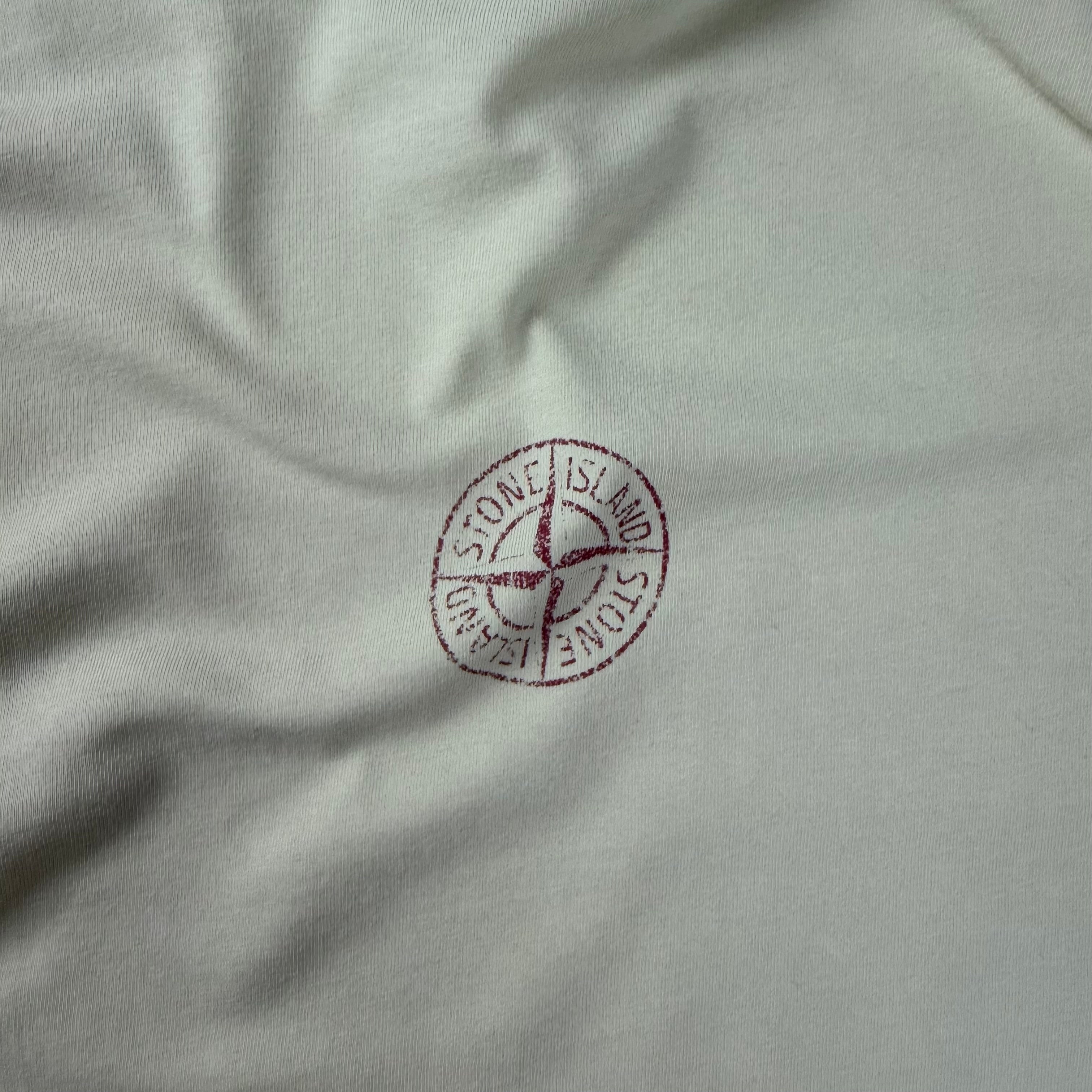Vintage Sunfaded Stone Islandd T-Shirt  - M