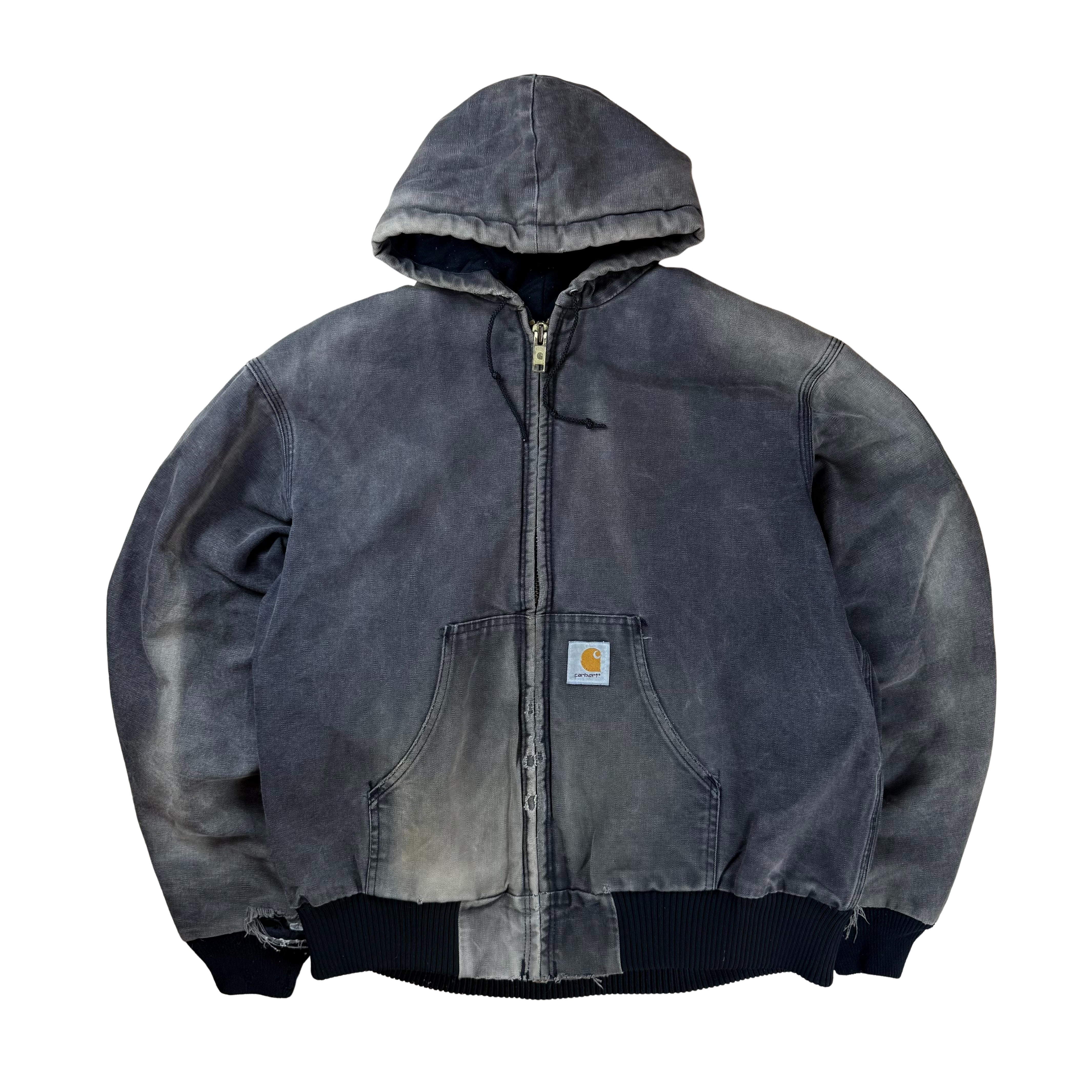 Vintage Carhartt Duck Active Jacket 90s Faded  - XL (Fits L)