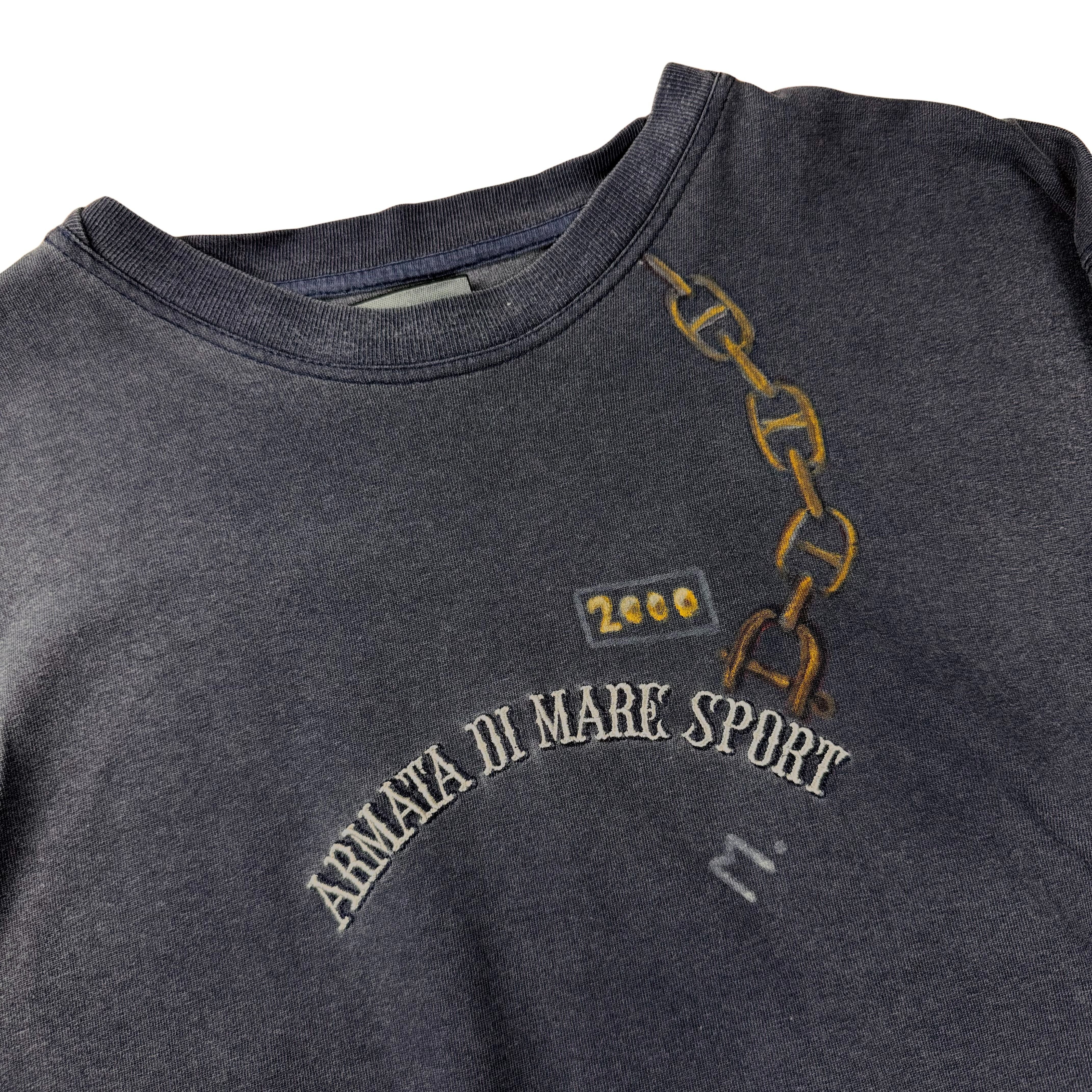 Vintage Armat di Mare Sweatshirt Sunfaded  - XL