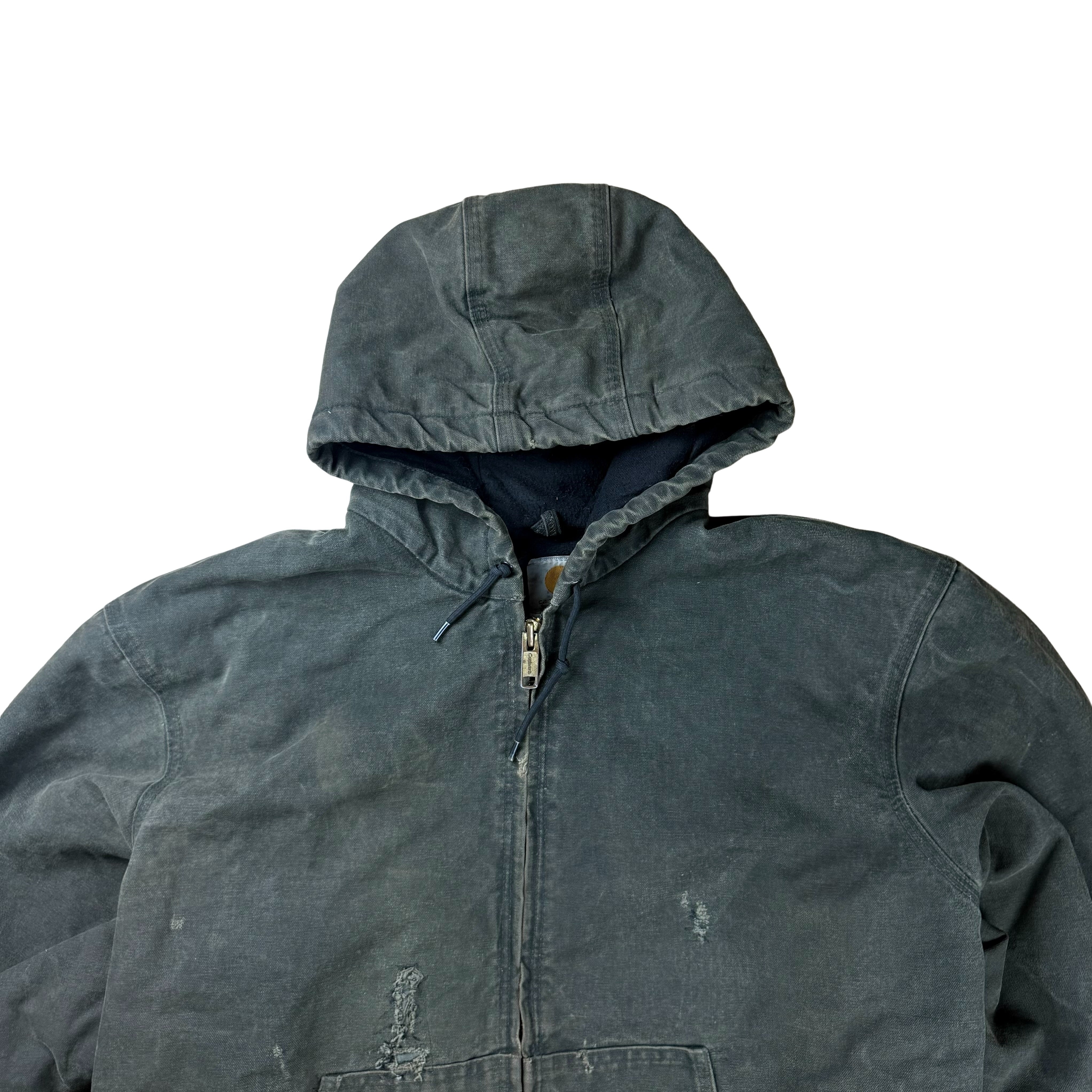 Vintage Carhartt Duck Active Jacket 00s Faded  - XL
