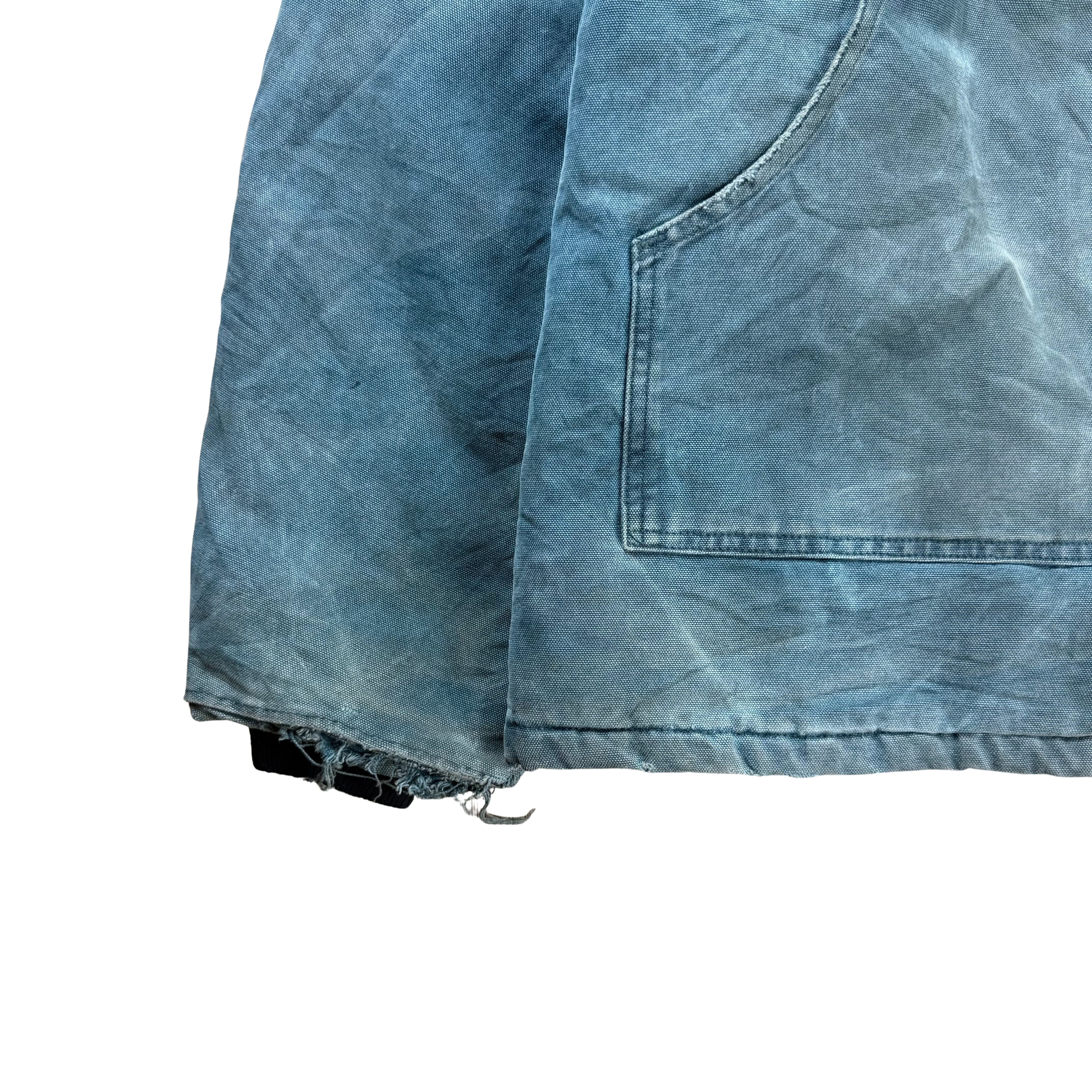 Vintage Carhartt Chore Jacket 90s Faded  - XL