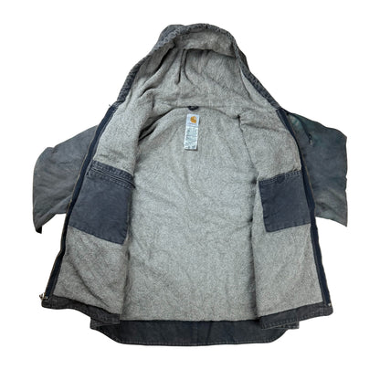 Vintage Carhartt Active Sherpa Jacket 90s Faded  - XXL (Fits XL)
