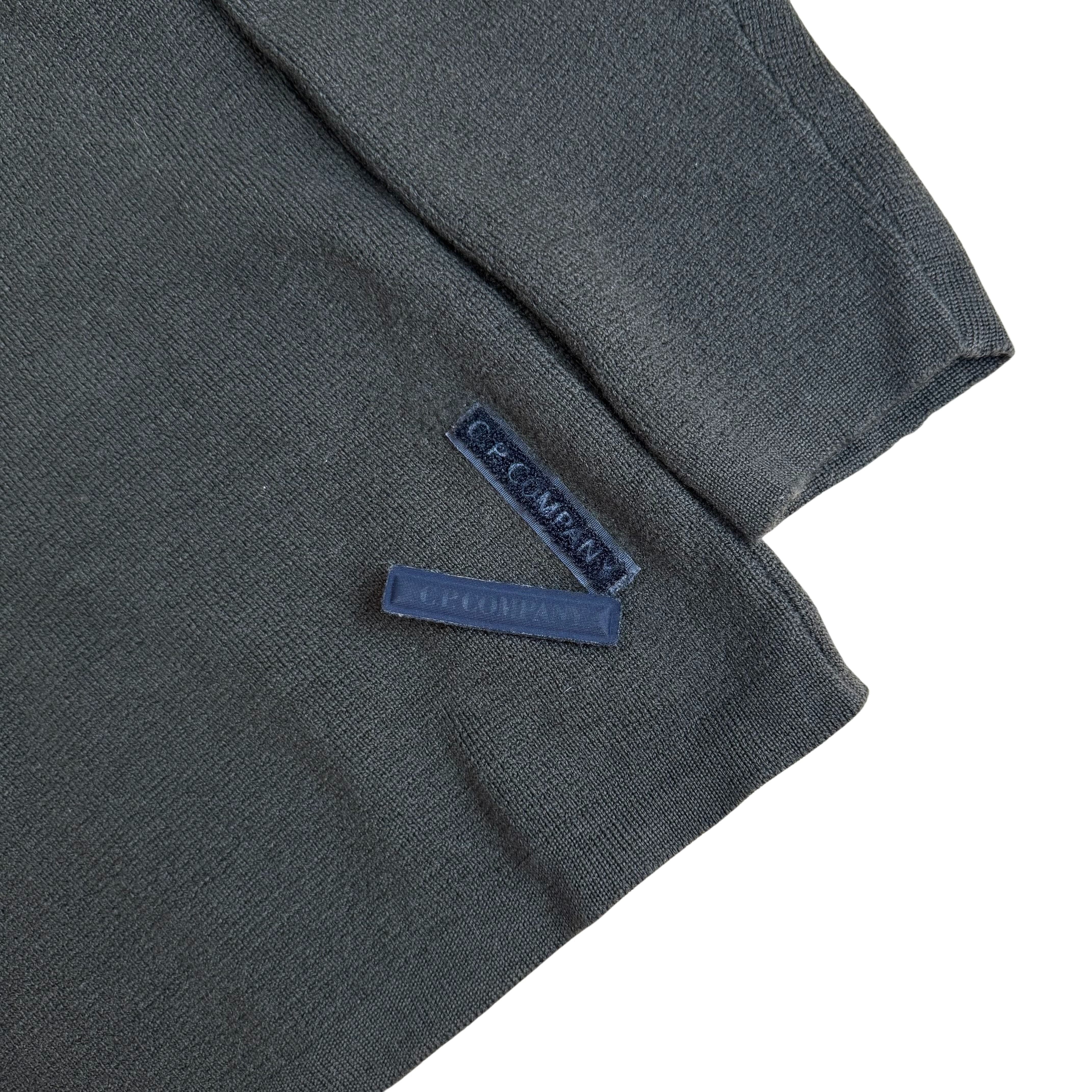 Vintage Cp Company Wool Knit Halfzip 1999 - M
