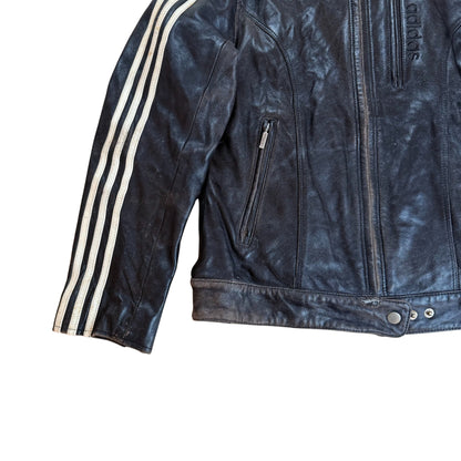 Vintage Adidas Lederjacke Rare  - S