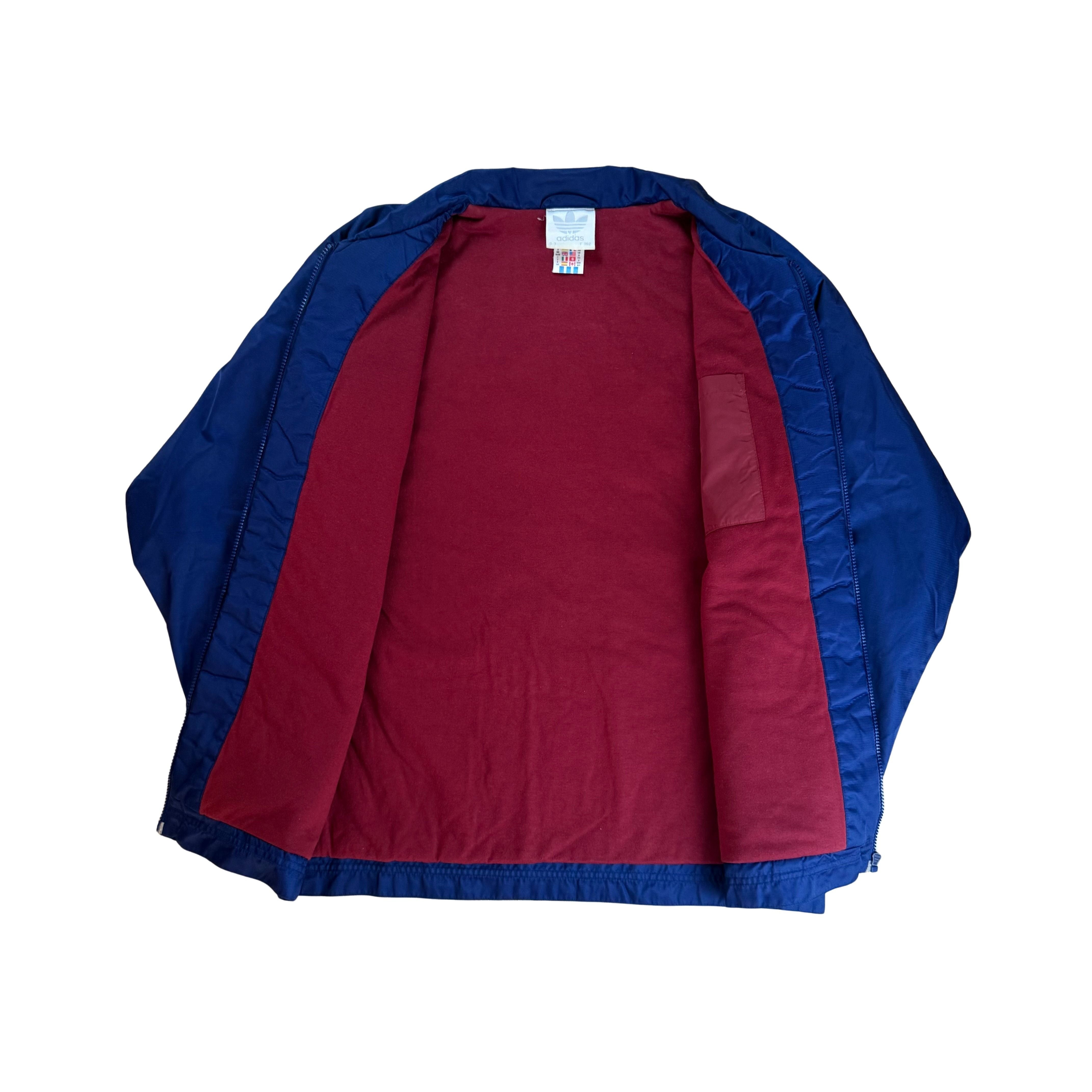 Vintage Adidas 90s Nylon Harrington Jacke - S