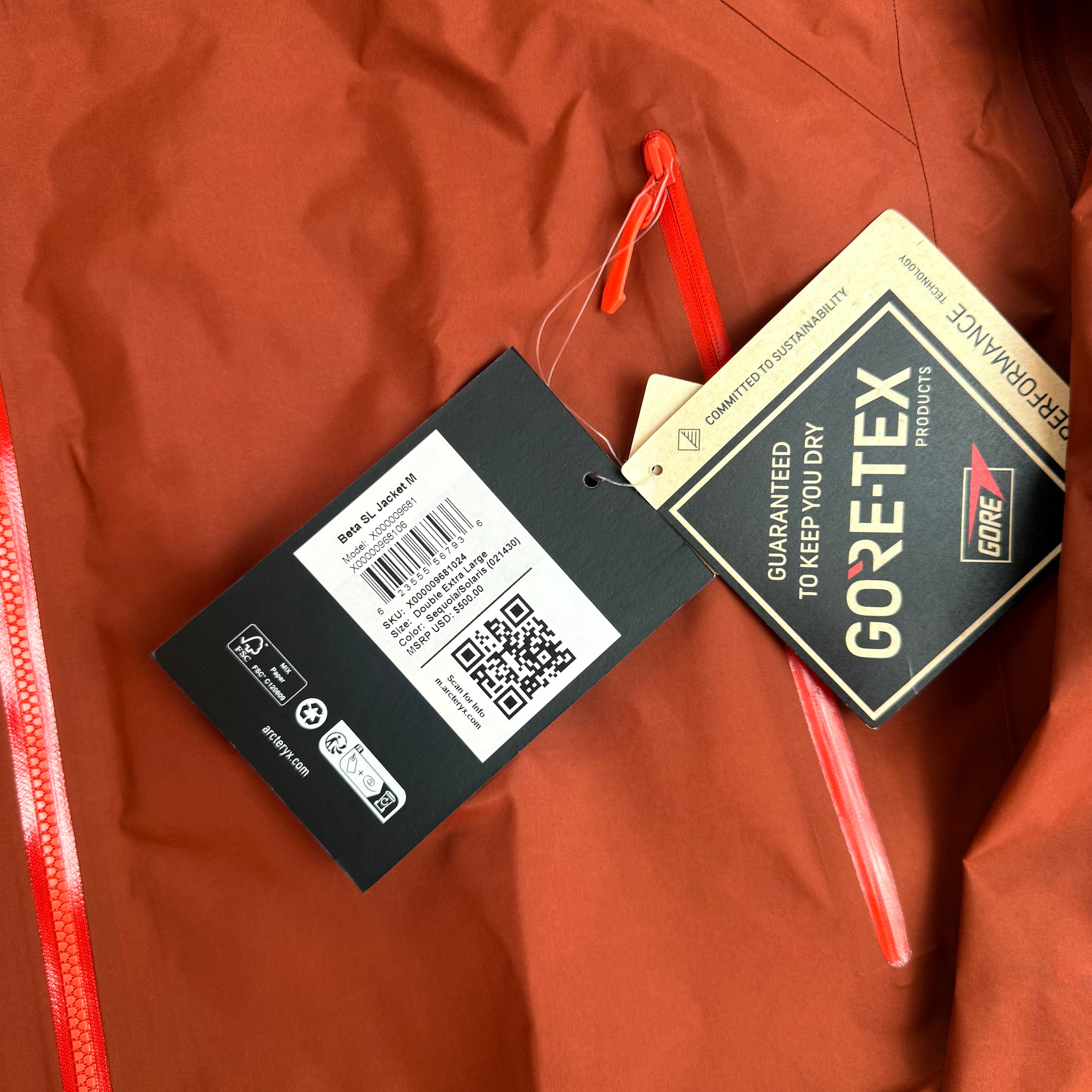 Arcteryx Beta SL Jacket Gortex  - XXL