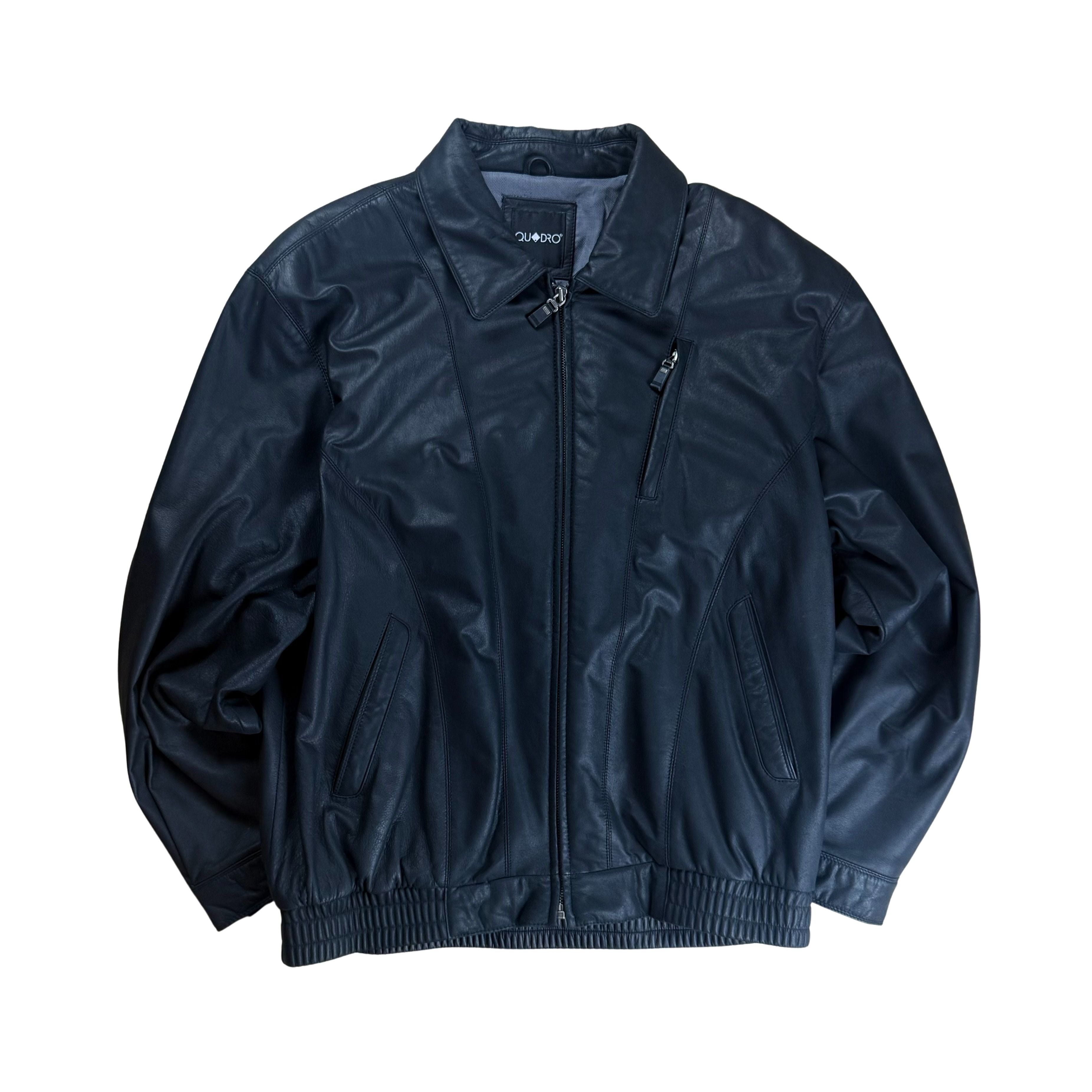 Vintage Lederjacke  - XL