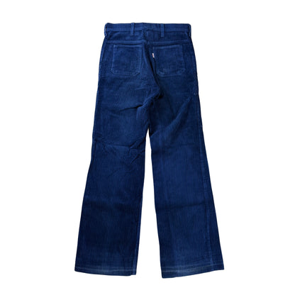 Vintage Levis 80s Flared Cord Hose Red Tab  - 34