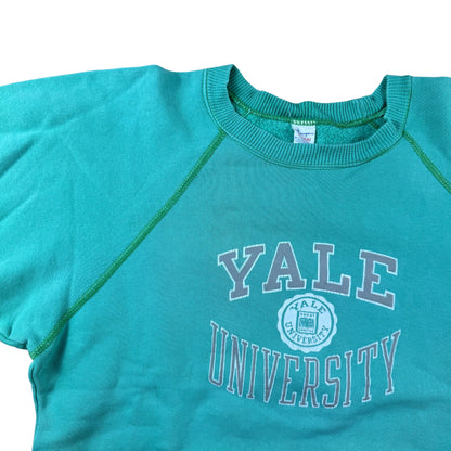Vintage Champion 90s Yale College Sweatshirt Faded  - M