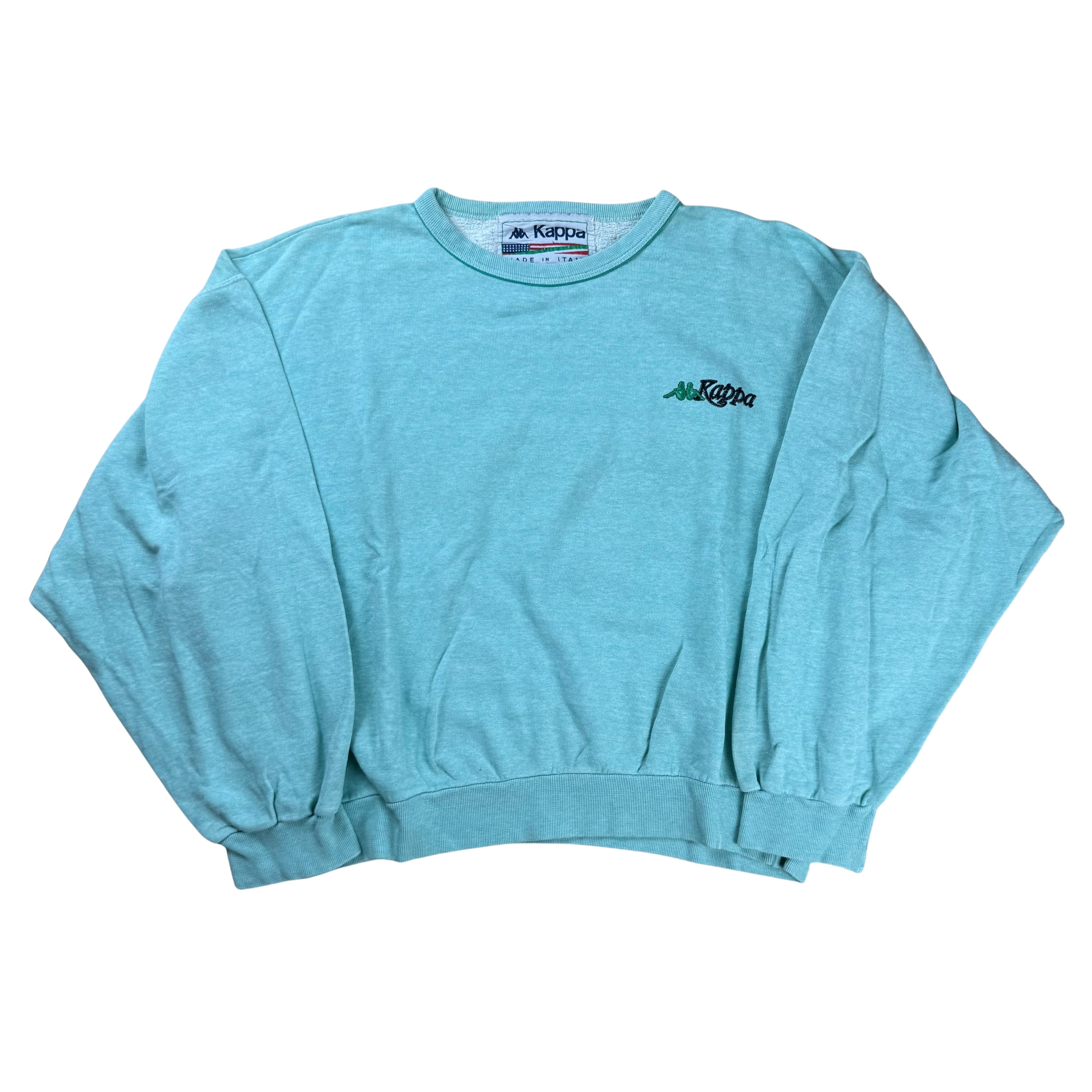 Vintage Kappa 90s Cropped Sweatshirt  - XL