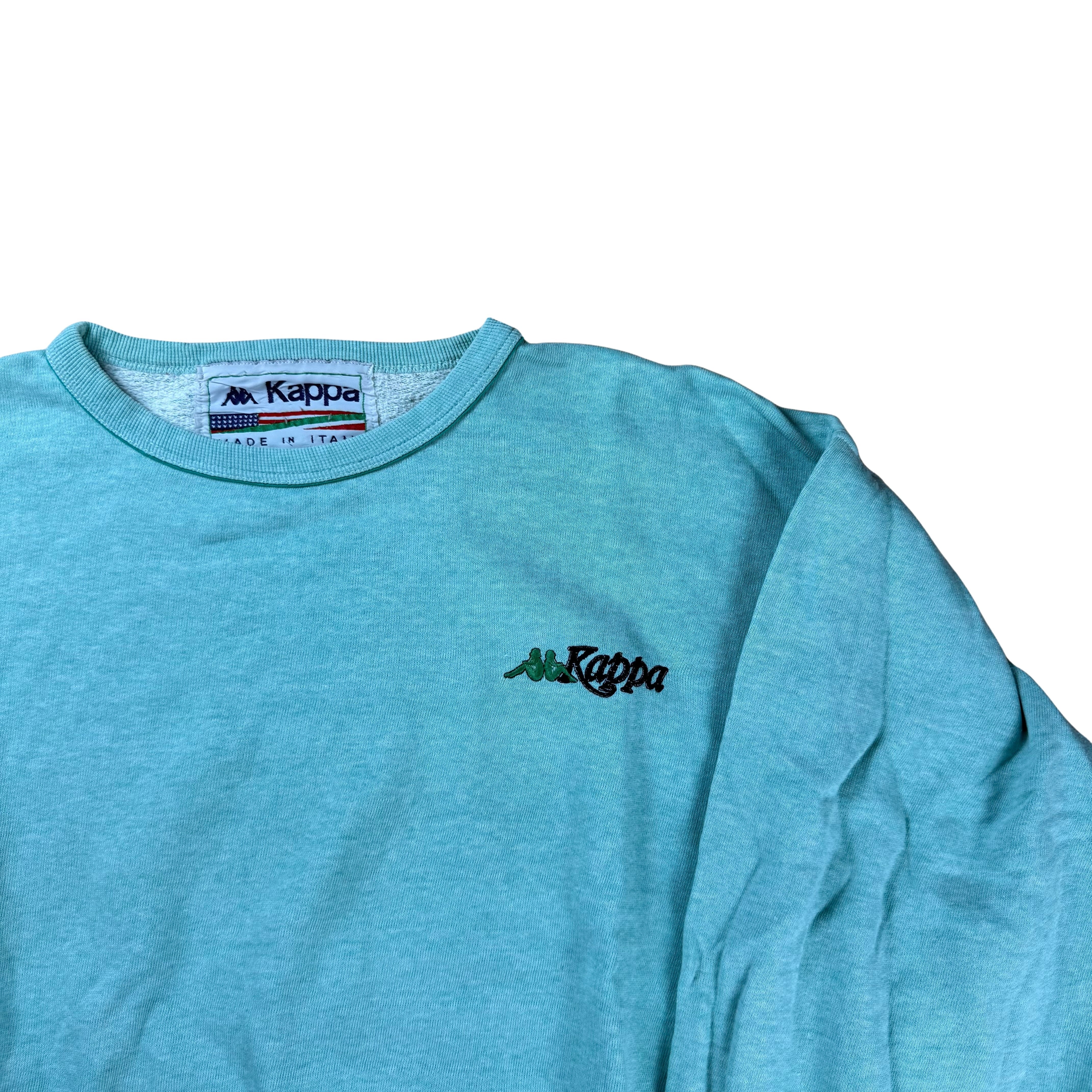 Vintage Kappa 90s Cropped Sweatshirt  - XL