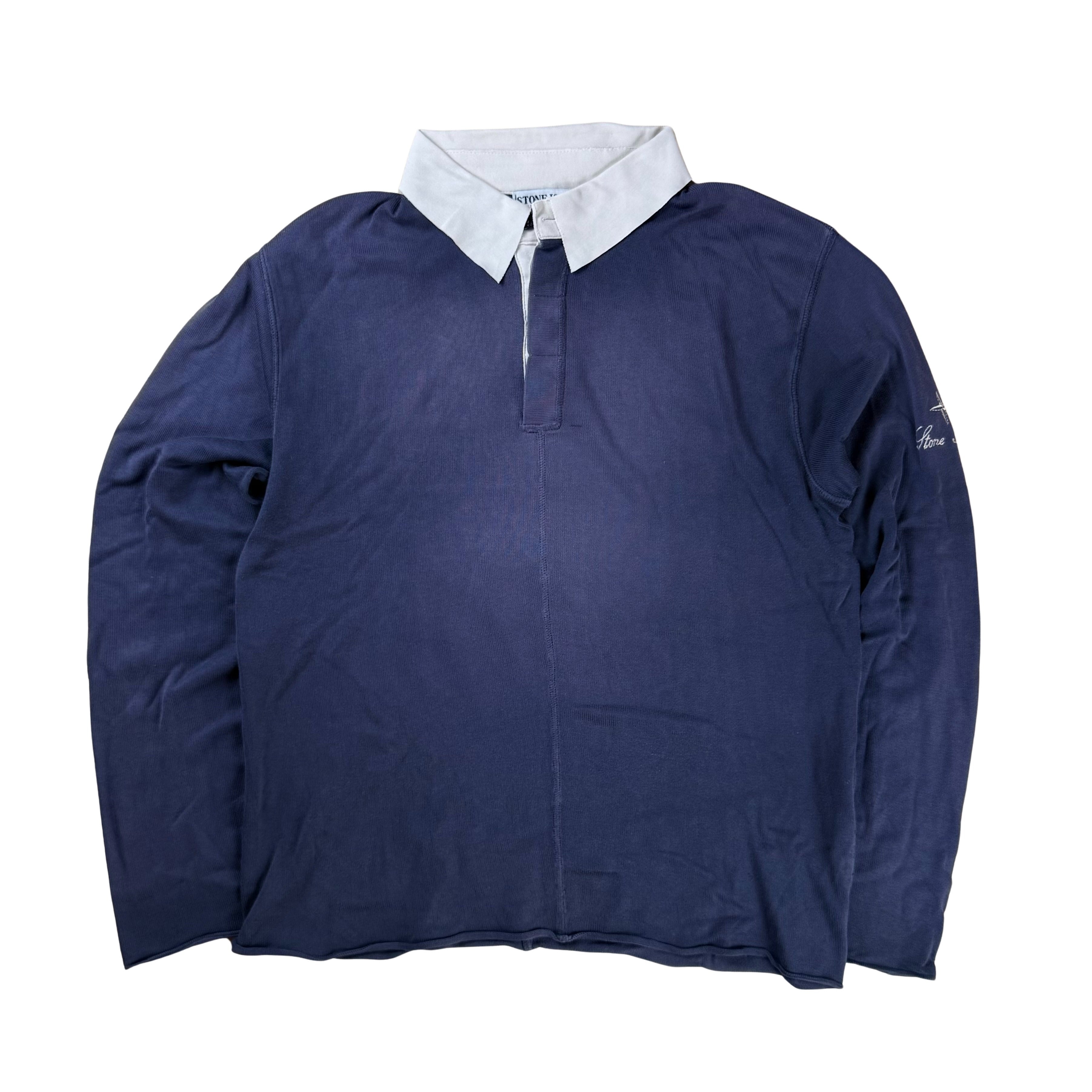 Vintage Stone Island 2005 Polo Longsleeve  - L