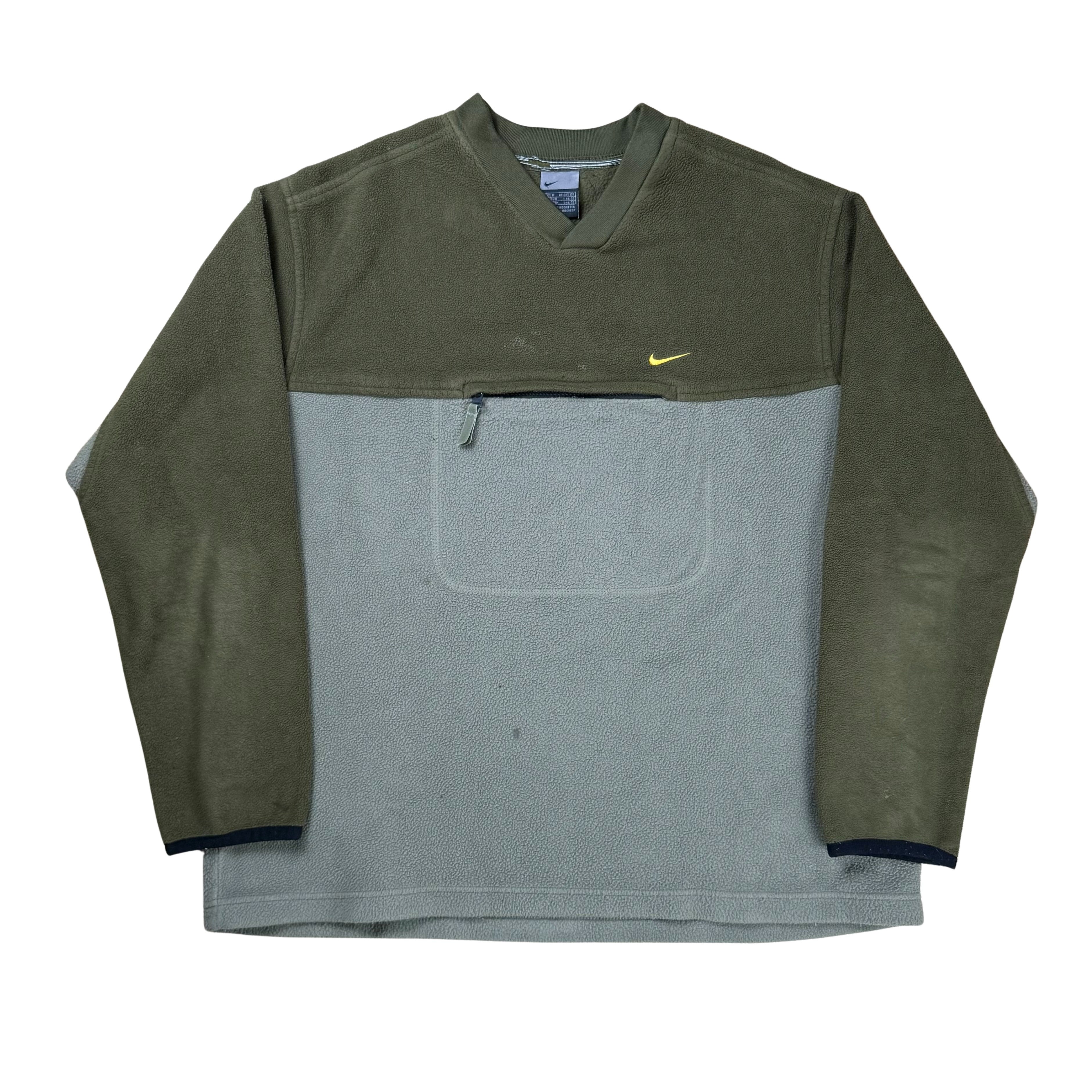Vintage Y2K Nike Fleece Sweatshirt Rare  - M