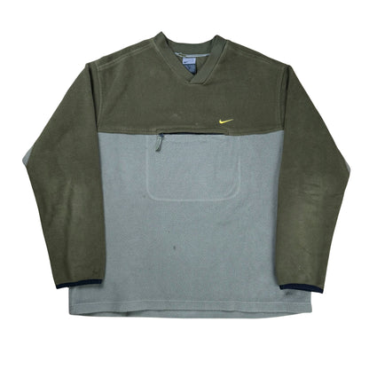 Vintage Y2K Nike Fleece Sweatshirt Rare  - M